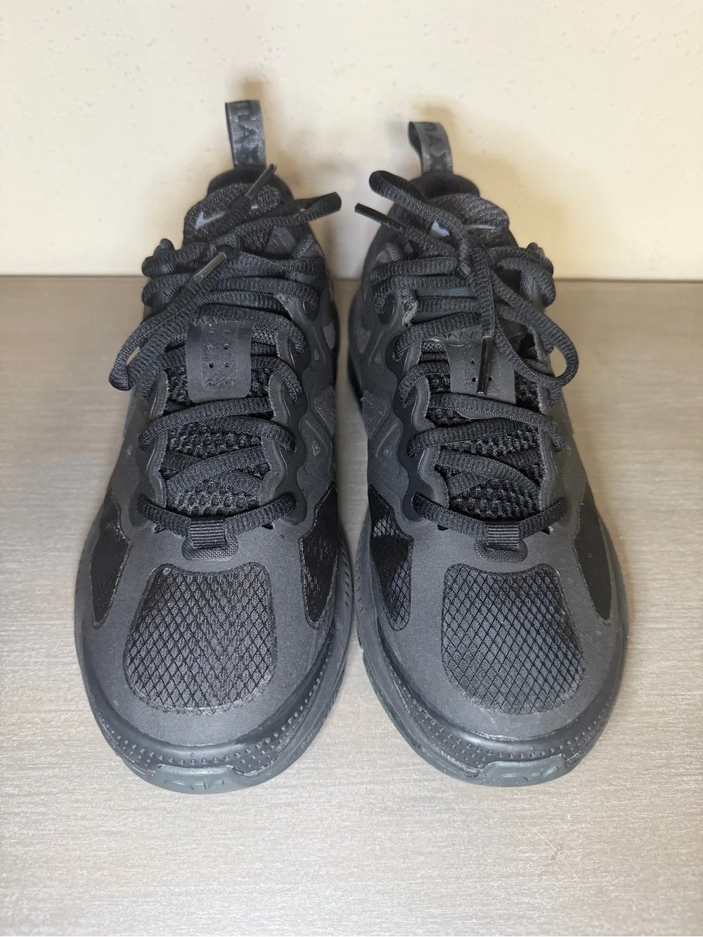 Nike Air Max Genome GS Triple Black CZ4652-001 Size 5.5Y Kids Running Shoes - Picture 4 of 9